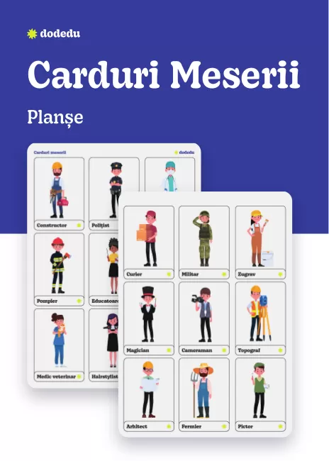 Carduri Meserii - Planșe