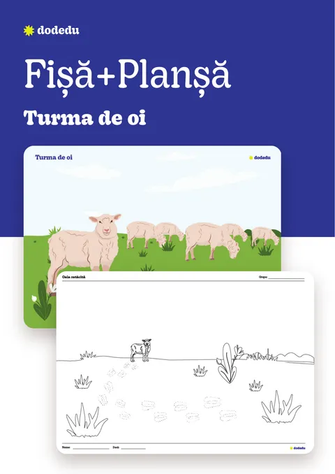 Turma de oi- Set Planșă+Fișă